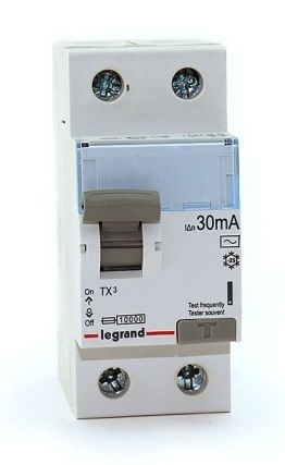 УЗО Legrand ВДТ TX3 2П 30MA-AC