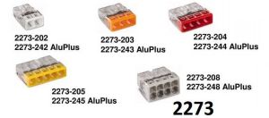 Клемма серии 2273 WAGO 